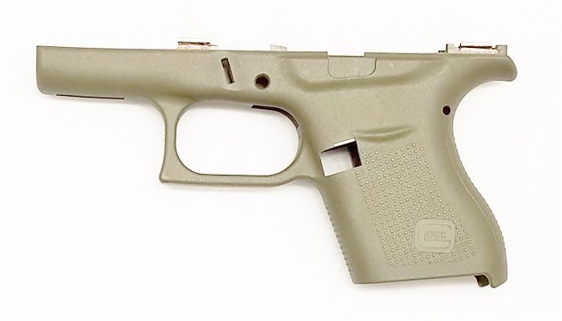 Glock Stripped Frame Factory Battle Field Green Bfg